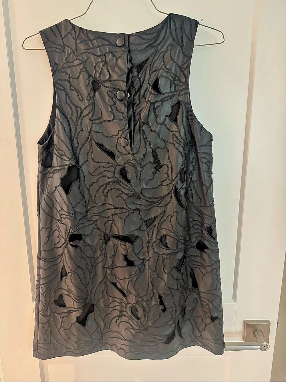 Zara Floral Cutout Mini Dress - Picture 2 of 3
